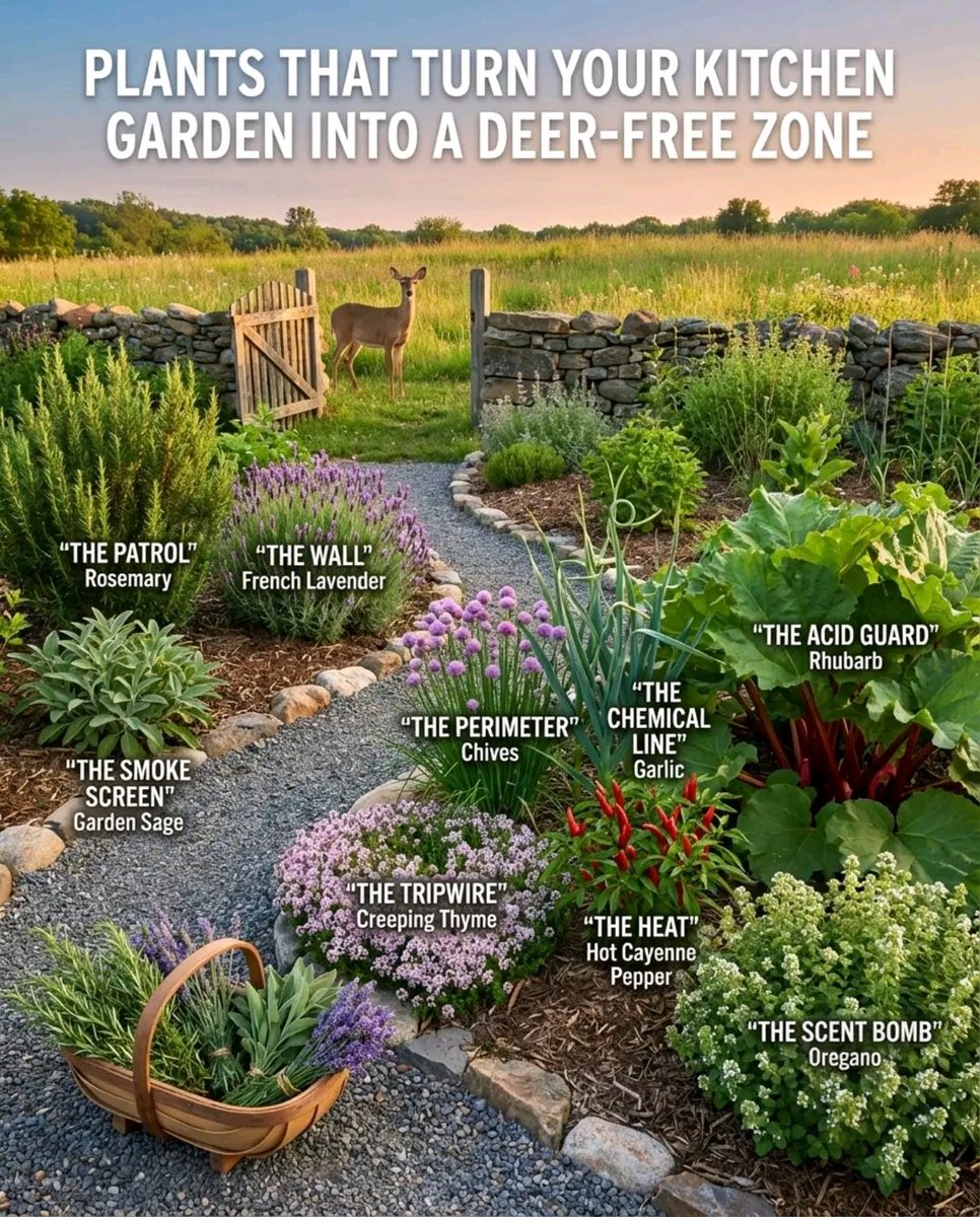 You fenced the vegetable garden and the deer found the gap within a week. You sprayed repellent and it washed off in the first rain.

Meanwhile the rosemary four feet away went untouched the entire season.

Deer process scent differently than we do. Their system is far more