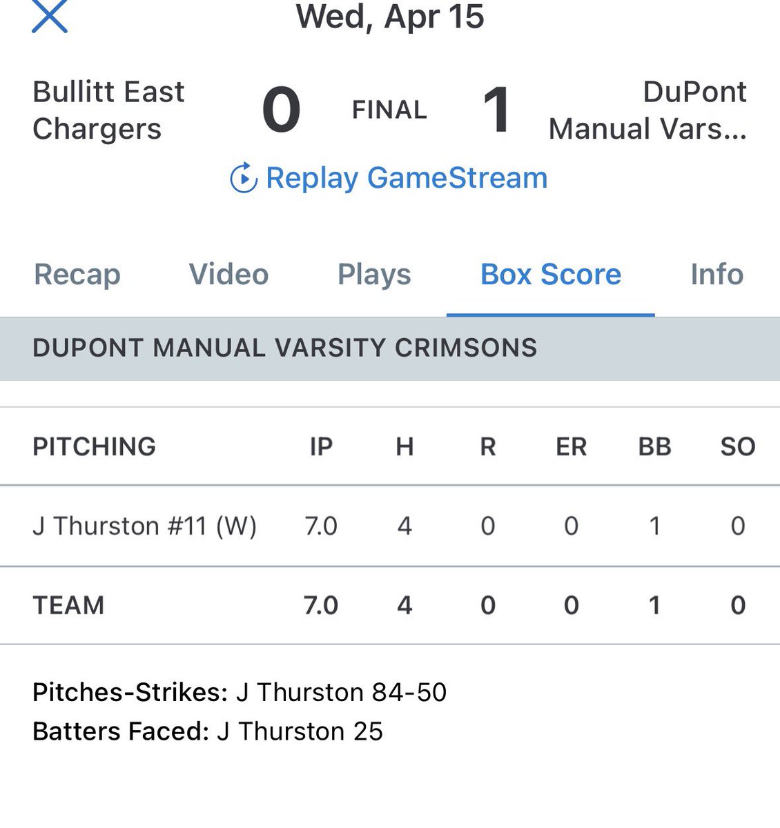 RBIBull16UGold's tweet photo. 3 Bulls in action tonight on the mound, 3 wins! 

@cww471 threw a No Hitter vs Bullitt East!
6IP, 2BB, OH, 0R, 6Ks 

@thurston94851 CG 7IP, 4H, 0R, 1BB

@PorterSalisbury 5IP, 5H, 1R, 0ER, 4BB, 5 Ks

LETS GOOOOO

🐂🐂🐂 https://t.co/3wfJpUjAYD