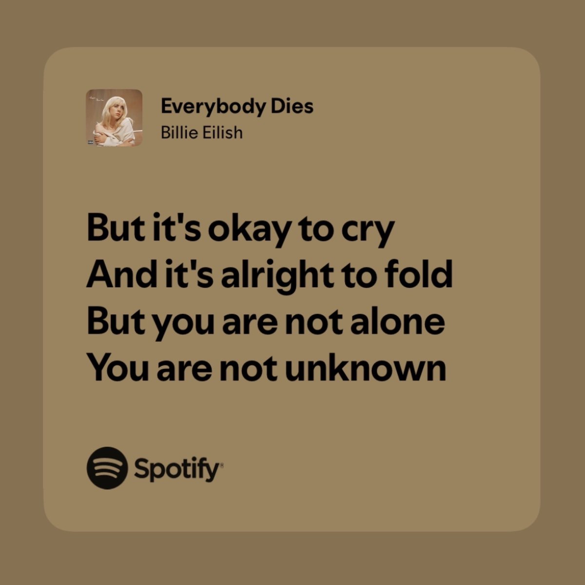 Billie Eilish Spotify tweet media