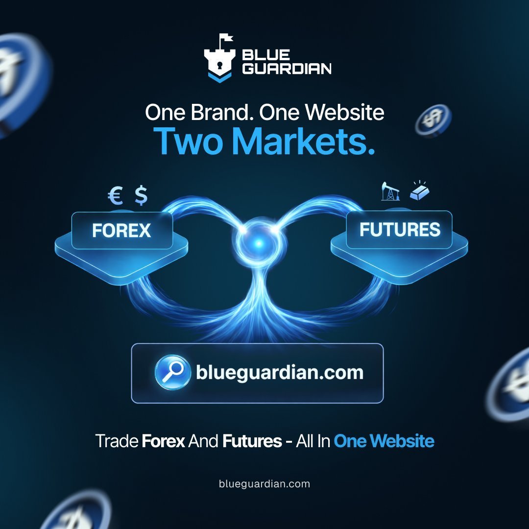 TeddyTheTrader's tweet photo. 🚨 Big Update is LIVE!

@BlueGuardiancom
  just levelled up — Forex + Futures 

We’re launching with new Futures plans, lower base pricing, and a fresh discount structure.

Use code "TEDDY" to get maximum benefits

Join now: https://t.co/XzkGAMyiDv https://t.co/trtxBG9cmA