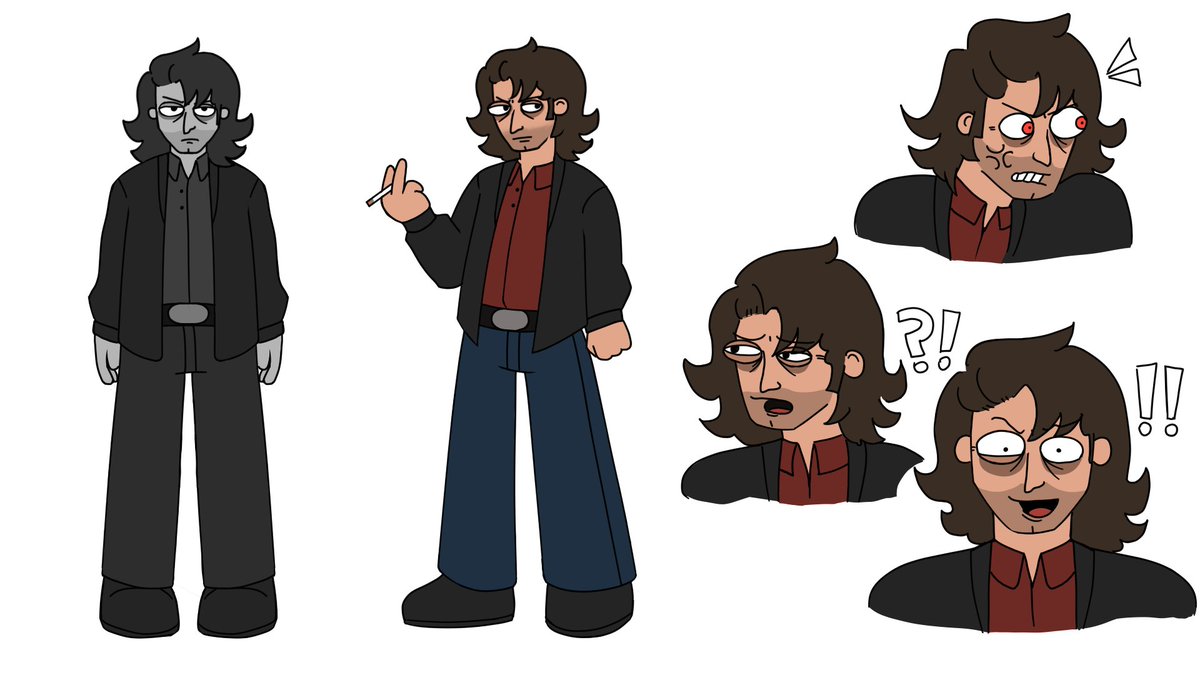 hauntedhouses__'s tweet image. University is stupid, wdym you have Martin Riggs in the smiling friends style due tomorrow  #lethalweapon