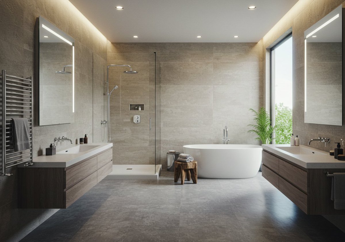 TeodoraDjourova's tweet image. Get inspired with vibrant master bathroom designs—from calming neutrals to bold colors, smart storage, and unique layouts. 😉✨

#MasterBathroom #BathroomInspo #BathroomDesign #HomeStyle #BathroomGoals
 LocalInfoForYou.com/357010/breatht…