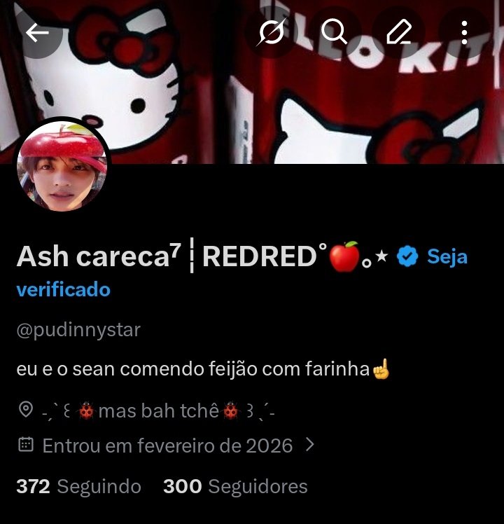 Ash careca⁷┆REDRED˚🍎。⋆ tweet media