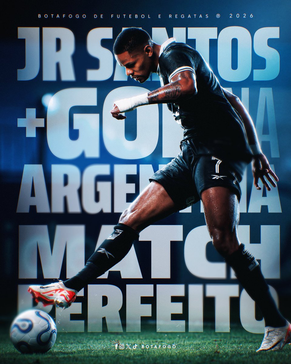 É O MATCH PERFEITO 🔥🇦🇷🐊 #VamosBOTAFOGO