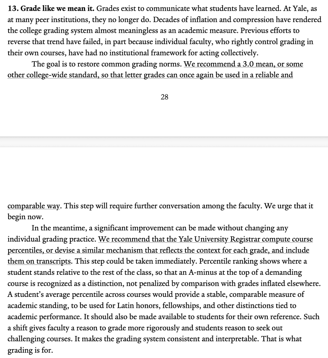 j_kalla's tweet photo. This Report of the Yale Committee on Trust in Higher Education is well-worth reading in full. I hope my colleagues will take these recommendations seriously https://t.co/Tf58xMtWoY https://t.co/Ms0XUKto1C