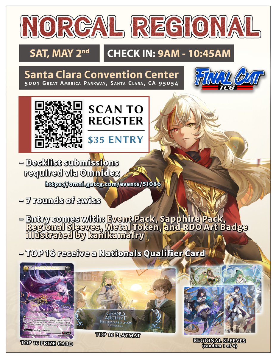 NorCal Grand Archive TCG tweet media
