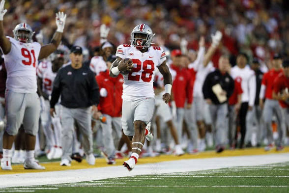 TyrellCrawford0's tweet photo. Extremely blessed &amp; excited to be attending Spring Practice at the Ohio State University Friday! Thankful for the opportunity to visit one of the top programs in the country and experience the atmosphere. #AGTG #GoBuckeyes @OGWalt_ @PrepRedzoneOH 
@CoachCurtain216 @TheLueFB https://t.co/0ne3MqxOtG