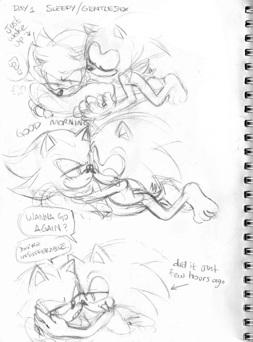 gunandrun_'s tweet photo. Day 1: Sleepy / Gentle sex
#softshadwk26 https://t.co/taqbX1n4EG