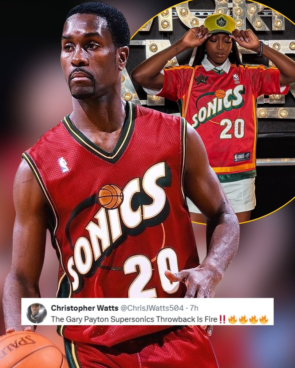 SeattleSonics's tweet photo. .@Flaujae knowing that looking SUPER is always in season 💚💛 https://t.co/ude866nf2x