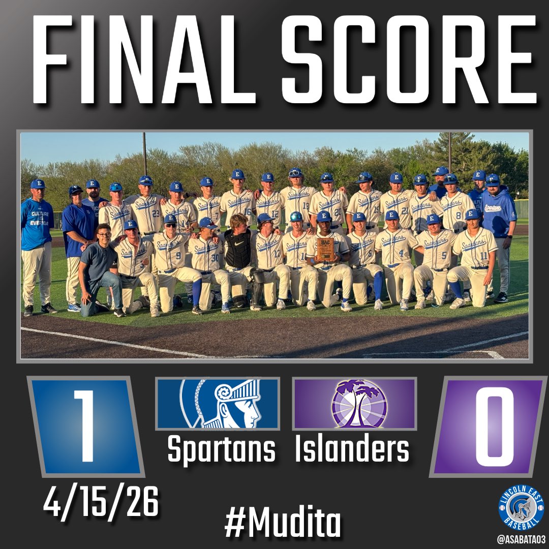 Lincoln East Baseball (@eastspartanbsb) on Twitter photo 