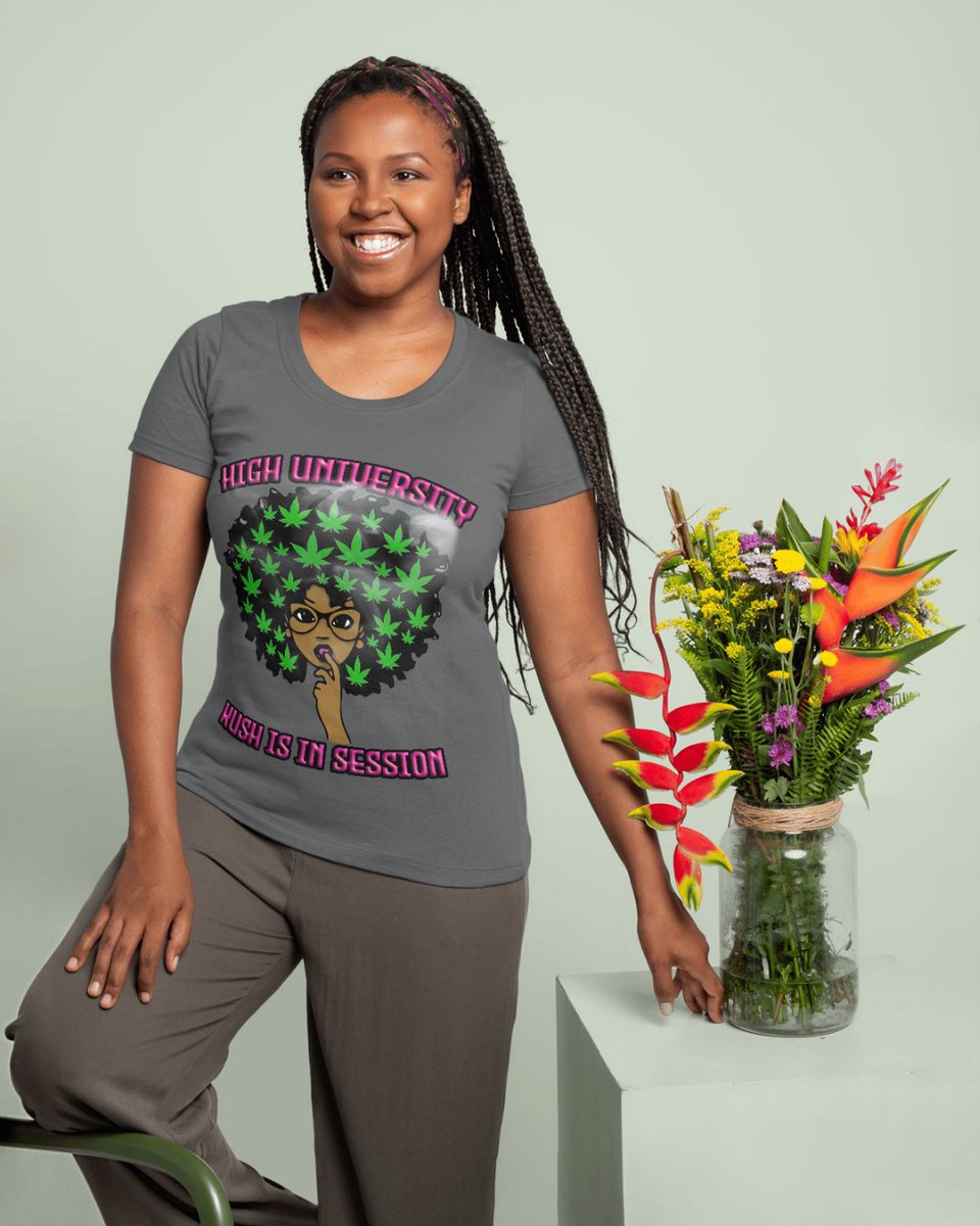 CRAZLifeStyle's tweet image. Now enrolling: HIGH University 🎓💨
If you know, you know.
We’re now accepting orders for 420. Grab yours before they sell out.
Perfect for gifting or showing off your 420 spirit.
#420fun #smallbusinesssupport #blackowned #customtees #420wear #funnyshirts