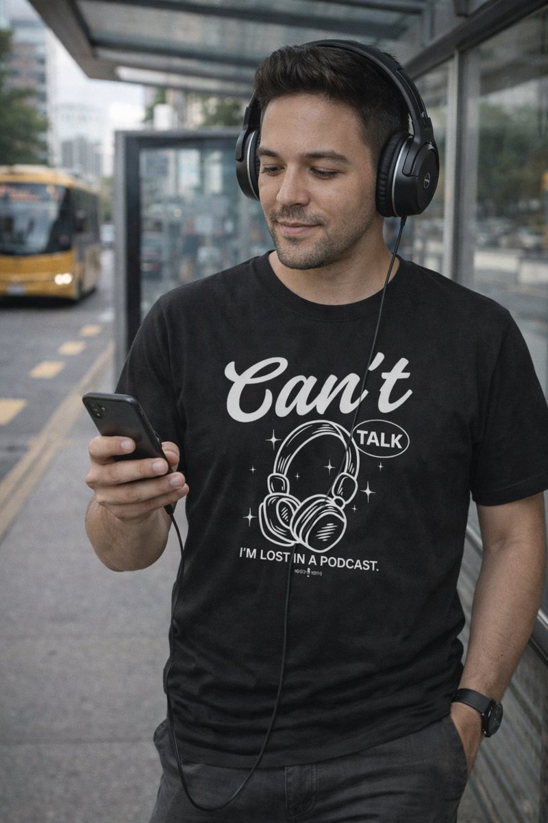itsdiscove45732's tweet image. Can’t talk 🎧
Podcast &amp;gt; everything 😏

👉 redbubble.com/i/t-shirt/Can-…

#PodcastLife #FunnyTshirt #RedbubbleFinds #AudioLife #introvert