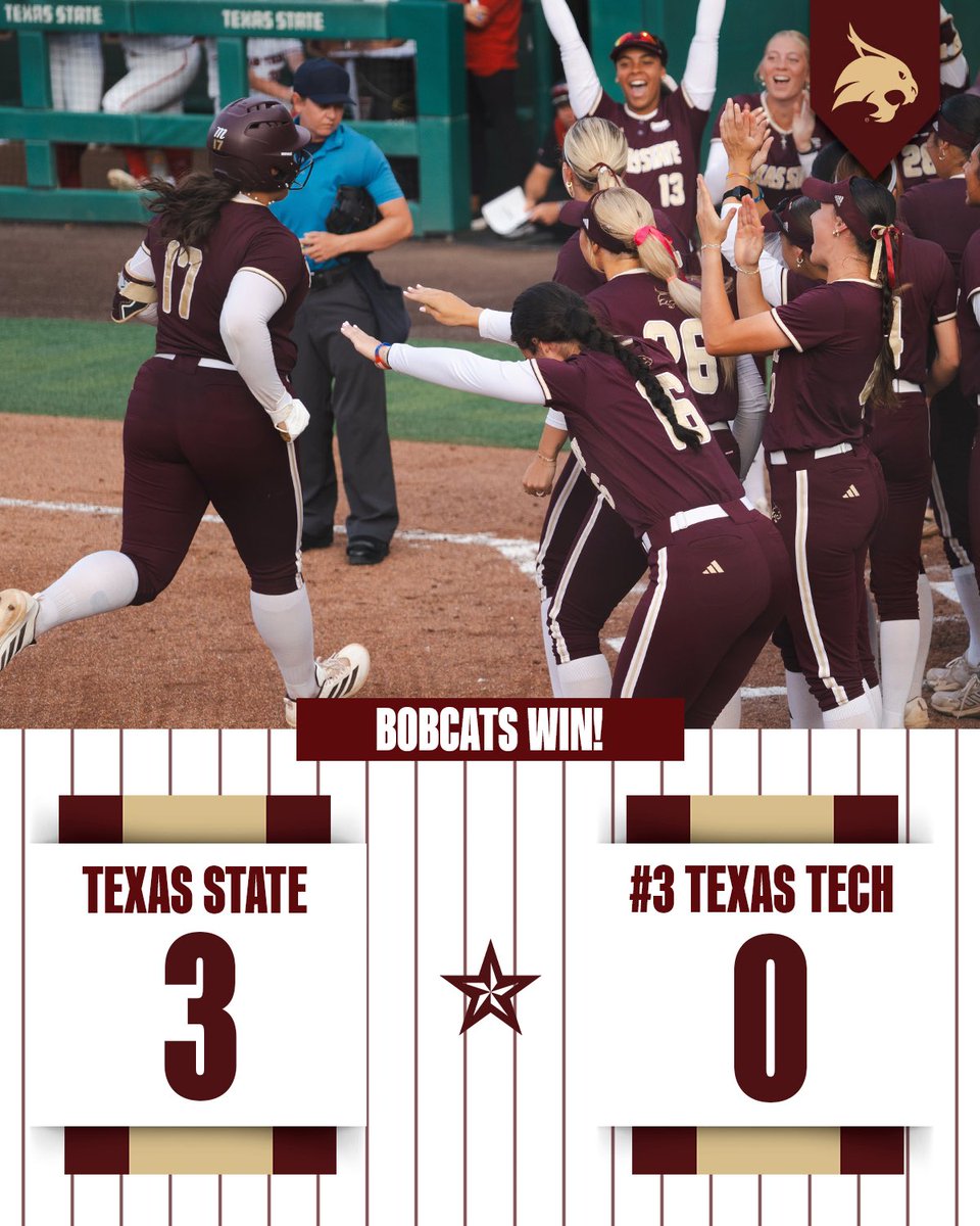 Texas State Softball tweet media
