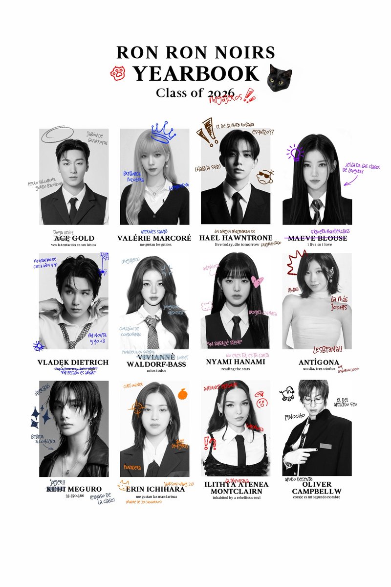 𝗋𝗈𝗇 𝗋𝗈𝗇 𝗻𝗼𝗶𝗿𝘀. tweet media