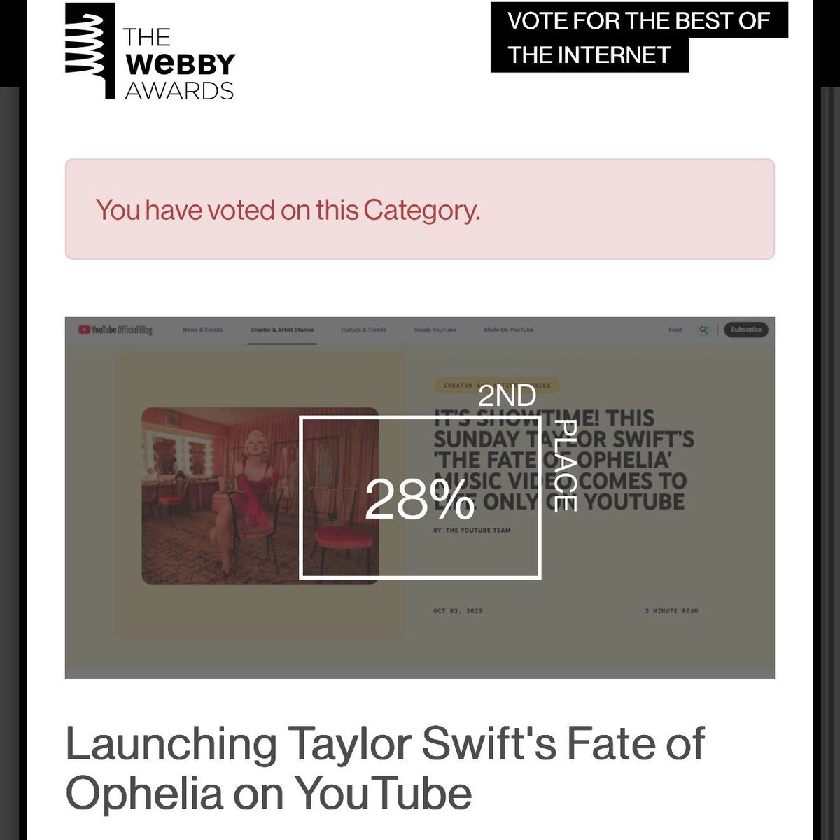 The Swift Voting tweet media