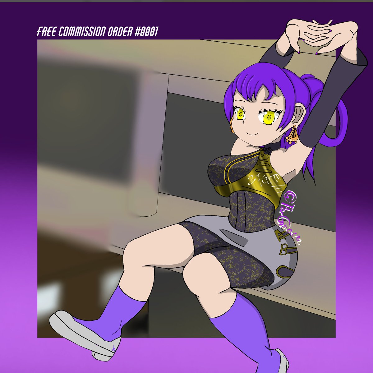 PhantomCorpWPC's tweet photo. Free Commission order for @TtvGrace
Order #0001
#WPC #PhantomCorp https://t.co/T7sWjFiFvw