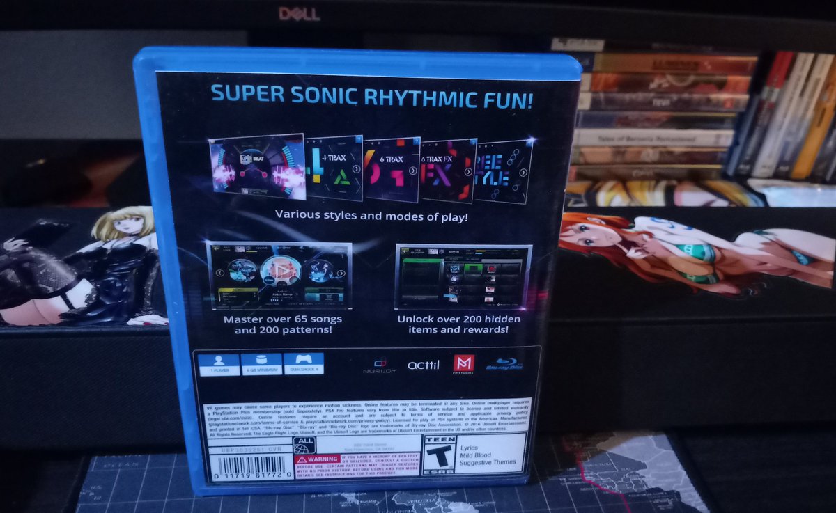 CorbinD47117769's tweet photo. Todays game is a single Niche rhythm game "XONIC"which is out of print, its one of my favorite Rhythm games from the makers of DJ Max Respect which is another one of my favorites. Grab one before they go for good! #physicalmedia #gamecollection #outofprint #gaming #PMstudios https://t.co/jgTRhn7c7z