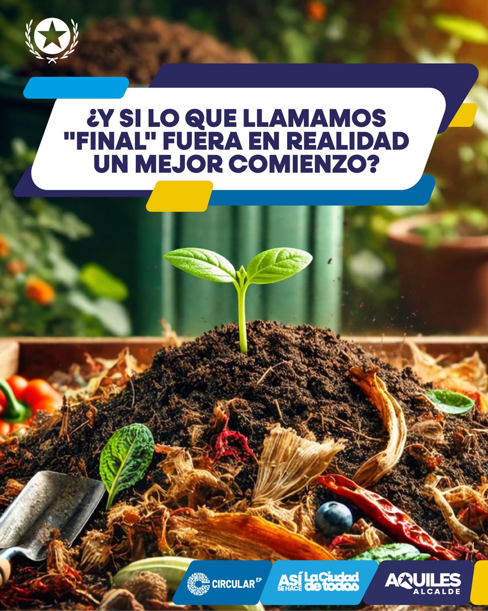 circular_ep's tweet photo. ¿Y si lo que botas a la “basura” hoy, pudiera volver a la vida mañana? 🌱

Estás desechando algo que puede transformarse.

Muy pronto descubrirás cómo transformar tus residuos orgánicos. 

#AsiSeHaceGuayaquil
#CiudadDeTodos https://t.co/c9hfNfHC88