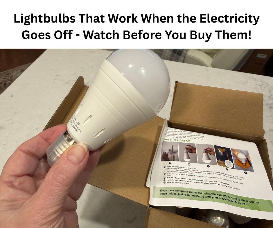DeborahDian's tweet image. Are you looking for rechargeable light bulbs that work for a few hours, even when the electricity goes off? So handy in an emergency! Watch this #Amazon review to find out more:

Amazon link: amazon.com/vdp/0f0f32d089…

#lightbulb #EmergencyPreparedness