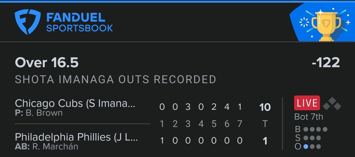 B_Rocks_Locks's tweet photo. ✅️ 
#Gambling𝕏 #Mlb https://t.co/h52GXELder