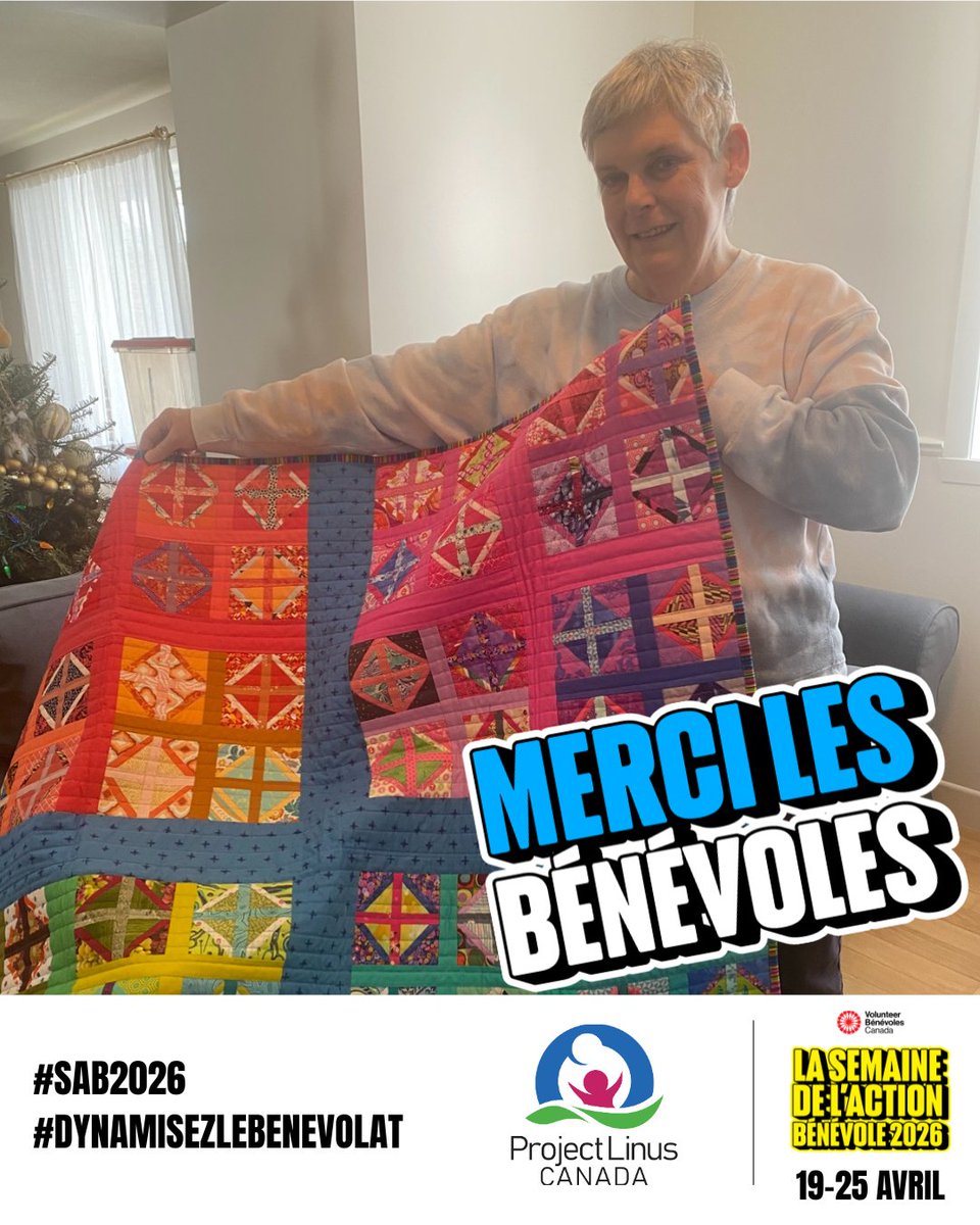 ProjectLinusCA's tweet photo. Merci d'offrir votre temps, votre talent et votre cœur. Cette semaine, nous célébrons nos bénévoles à l’occasion de la Semaine nationale du bénévolat. Nous ne pourrions rien faire sans vous. 🩷
#ProjectLinusCanada #ProjectLinus #SAB2026 #DynamisezLeBenevolat #VolunteerCanada https://t.co/VVaZOTsIaP