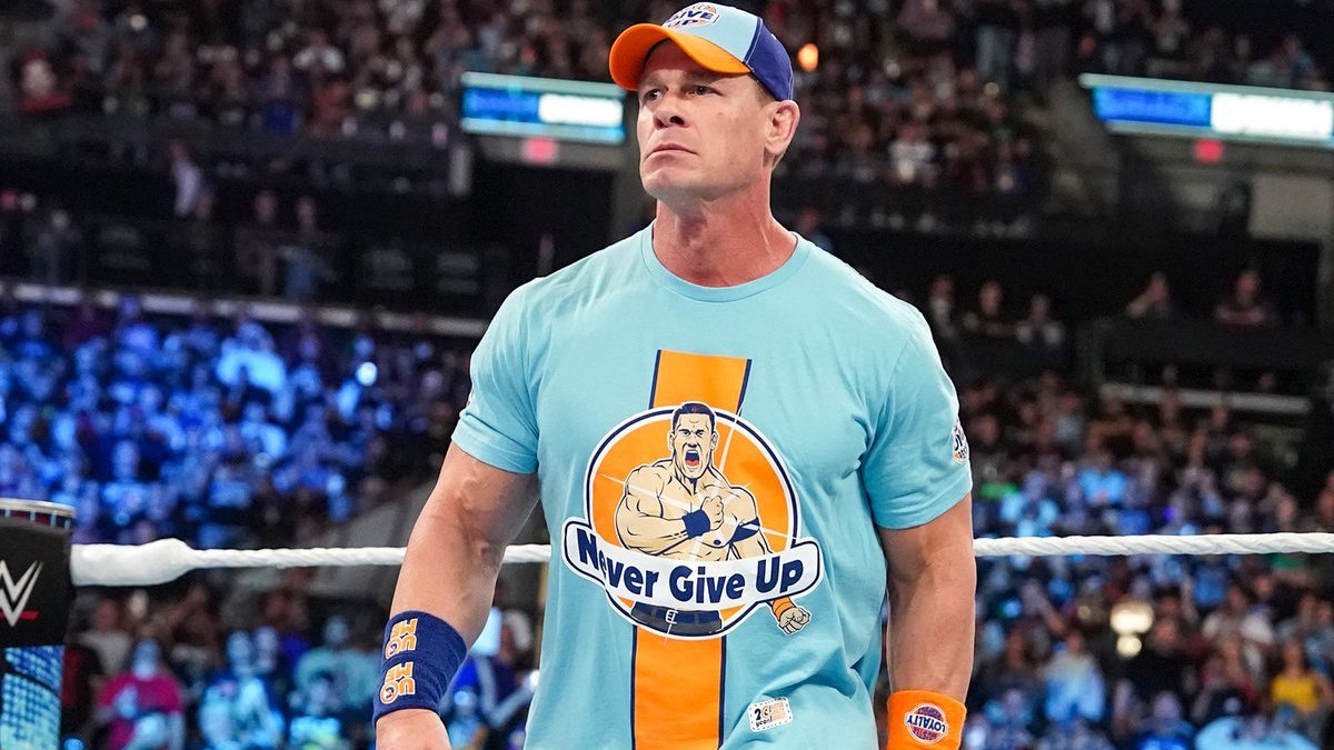 John Cena's random Smackdown ''Gulf'' run during the actor's strike. (2023)