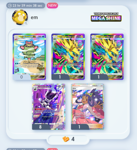 AroundThaBen's tweet photo. I used to pray for times like this @Pokemon @PokemonTCGP #pokemontcgpocket https://t.co/qYu4tAisx7