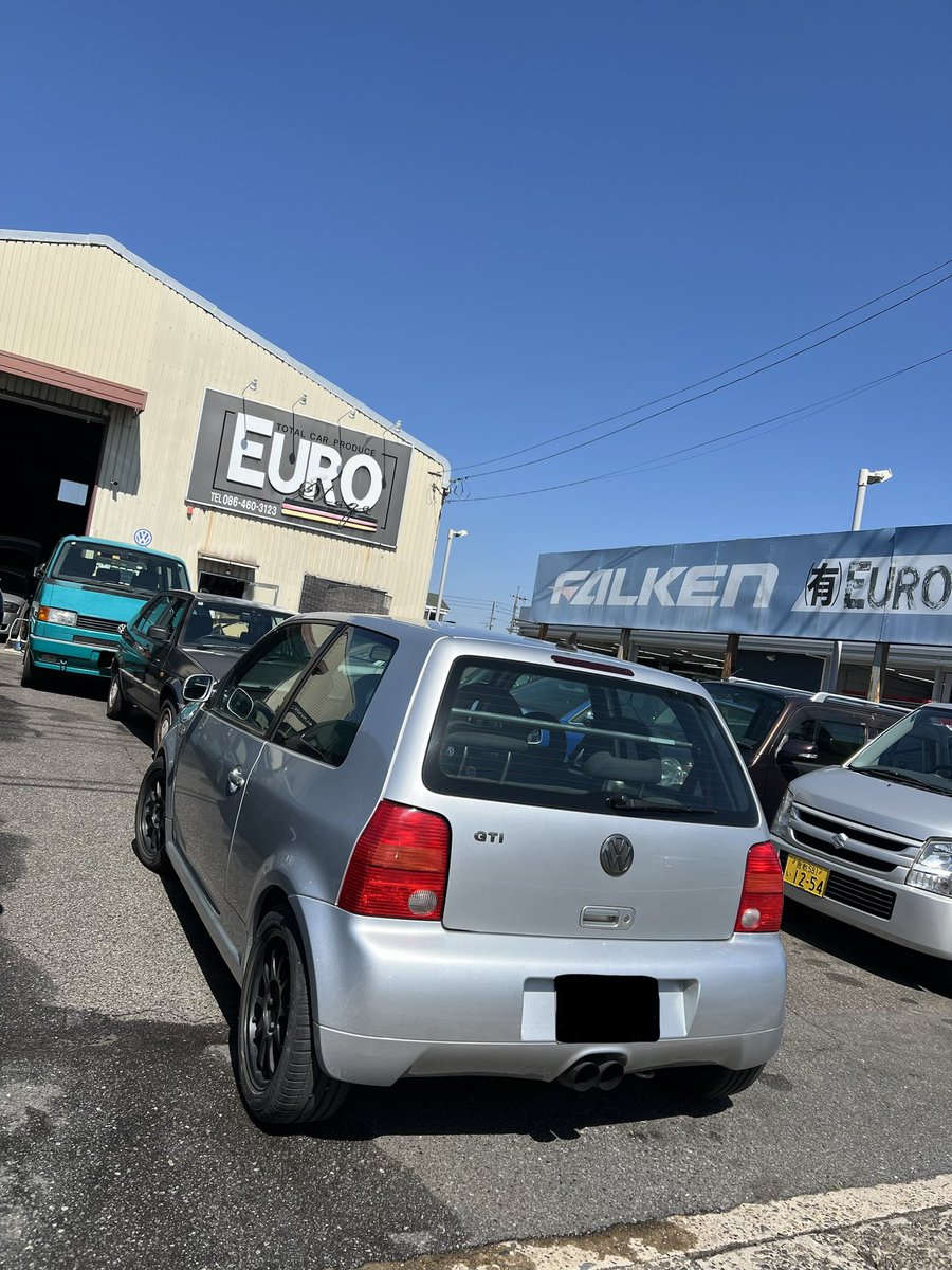 EUROStageTsune's tweet image. ルポGTIのお客様がご来店です！
ずっと大事に乗られているお車ですね😙
いつも遊び来てくださり有難うございます🙌
#EUROStage #VW #Audi #岡山県 #倉敷市 #輸入車整備