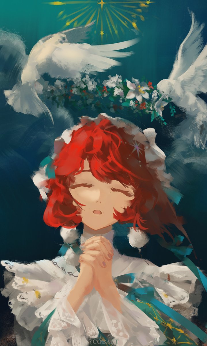 🌸Coronation🌸
#Reverse1999 #Reverse1999FanArt #fanart #illustration #digitalart #Marsha