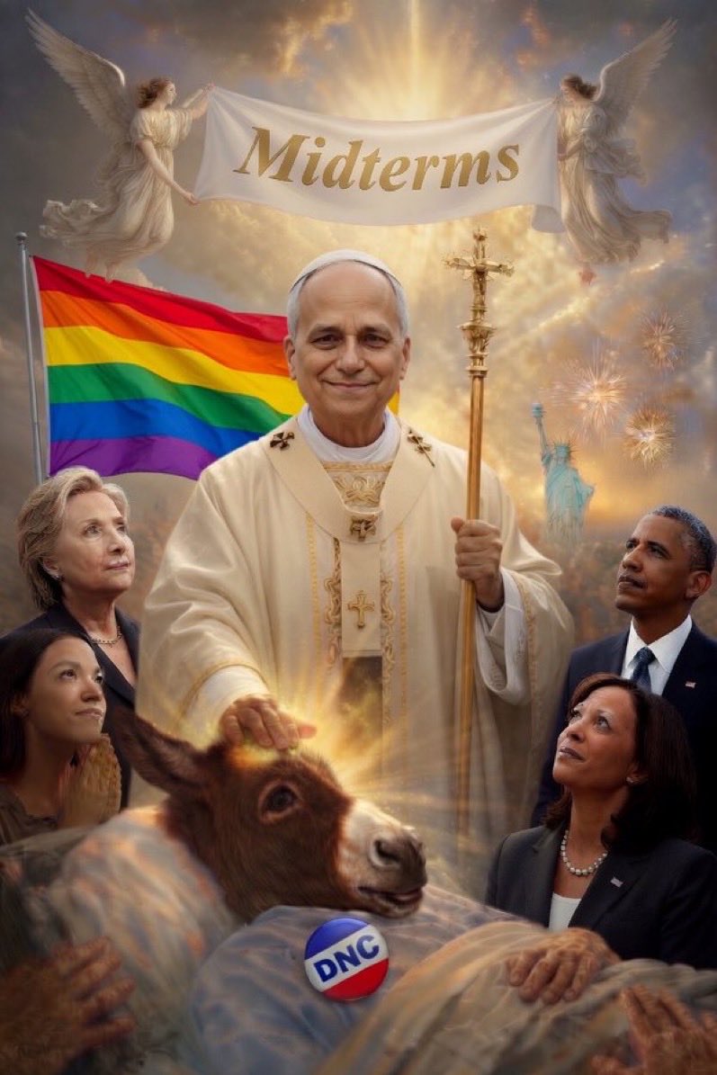 Allonsyz's tweet photo. @CynicalPublius Papal priorities from Chicago. https://t.co/6YeA7fpc5V