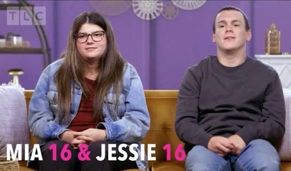 Jessie looks so nervous all the time. #unexpectedtlc Mia and Jessie