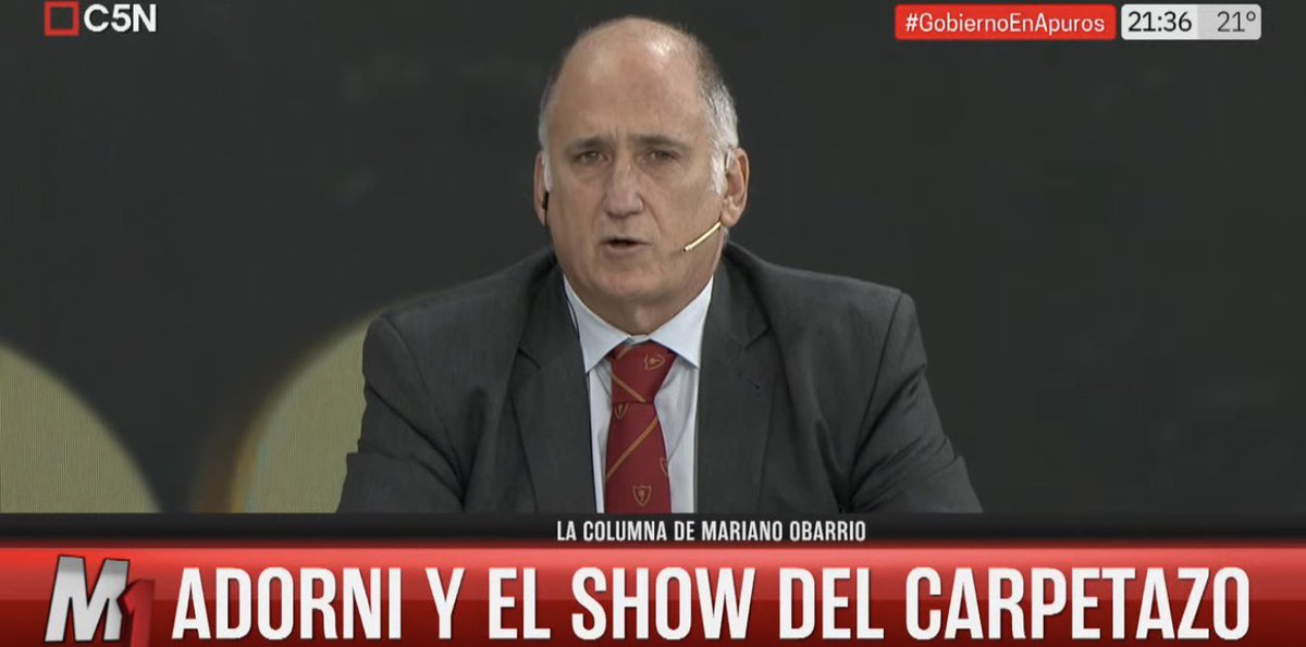 rating_politico's tweet photo. LA NOCHE | ๐บ
#M1 @C5N 1.8
#SoloUnaVueltaMas @todonoticias 1.6
#MasVerdad @lanacionmas 1.1
#TierraDeNadie @CronicaTV 0.8
#Wifi @A24COM 0.8
#LaNoche @canal26noticias 0.7 https://t.co/QA7rF8Vmdr
