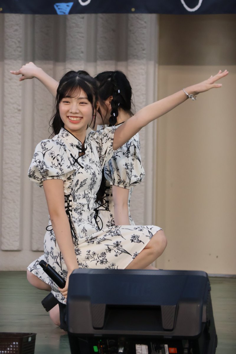 tokyotamawalker's tweet image. 2026.04.11　上野恩賜公園野外ステージ（水上音楽堂）
【  みんなのアイゲキ春祭り  】
🩷CHEERFUL🩵🌸⑩🪻
🩷丸上ひまりちゃん🪻🐼③🩷

　左写真のひまりちゃん、表情かわいい😊🫰

🩷#CHEERFUL 🩵 
🩷#丸上ひまり🪻🐼🩷@himari_marugami
🩷#CHEERUPproject🩵@CHEERUP_Pro