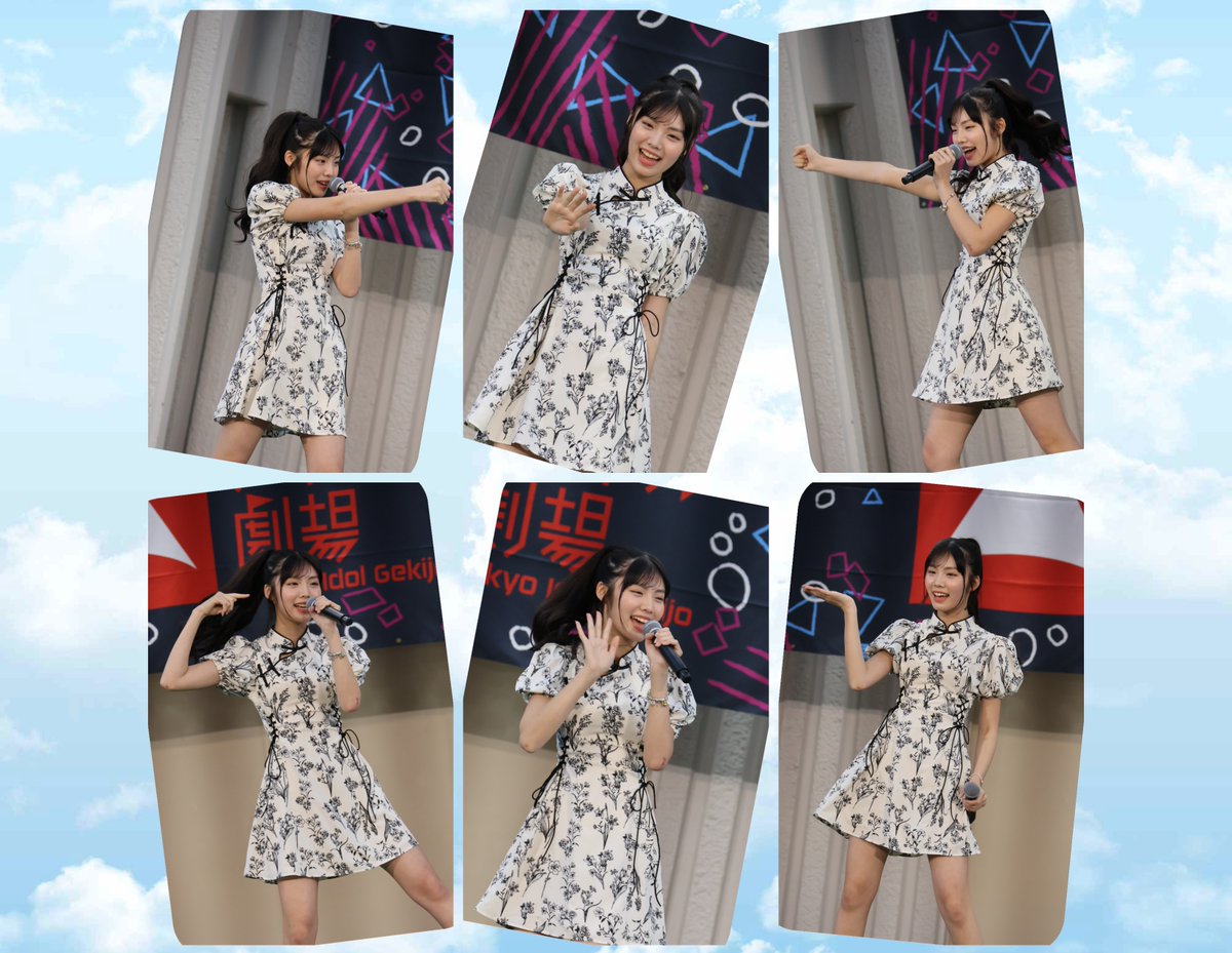 tokyotamawalker's tweet image. 2026.04.11　上野恩賜公園野外ステージ（水上音楽堂）
【  みんなのアイゲキ春祭り  】
🩷CHEERFUL🩵🌸⑩🪻
🩷丸上ひまりちゃん🪻🐼③🩷

　左写真のひまりちゃん、表情かわいい😊🫰

🩷#CHEERFUL 🩵 
🩷#丸上ひまり🪻🐼🩷@himari_marugami
🩷#CHEERUPproject🩵@CHEERUP_Pro