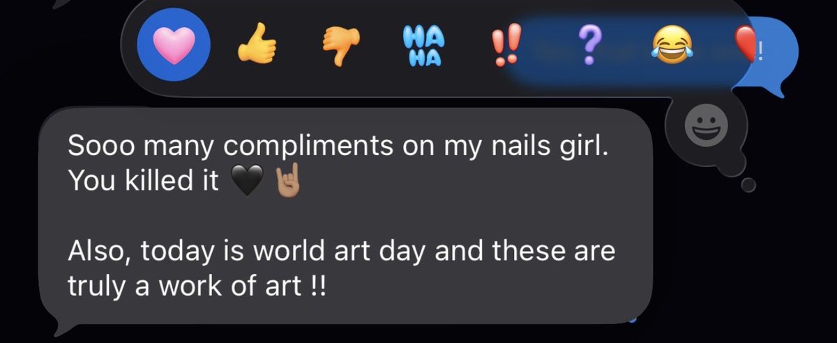 dreyyyss's tweet photo. This right here is why I love what I do 🖤💅🏽
My work speaking for itself✨ https://t.co/JKdl6s1RFg