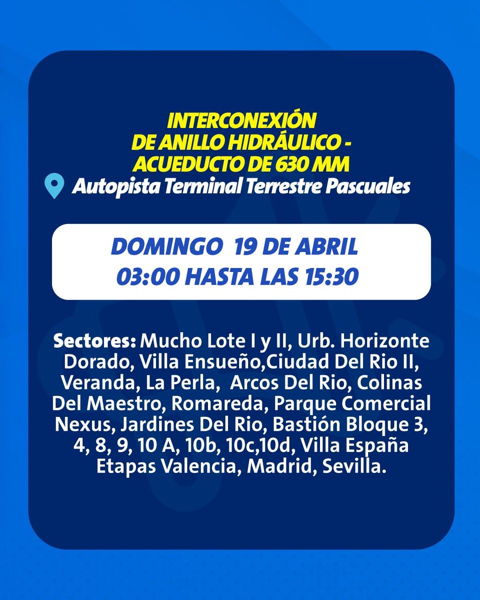 Interagua C. Ltda tweet media