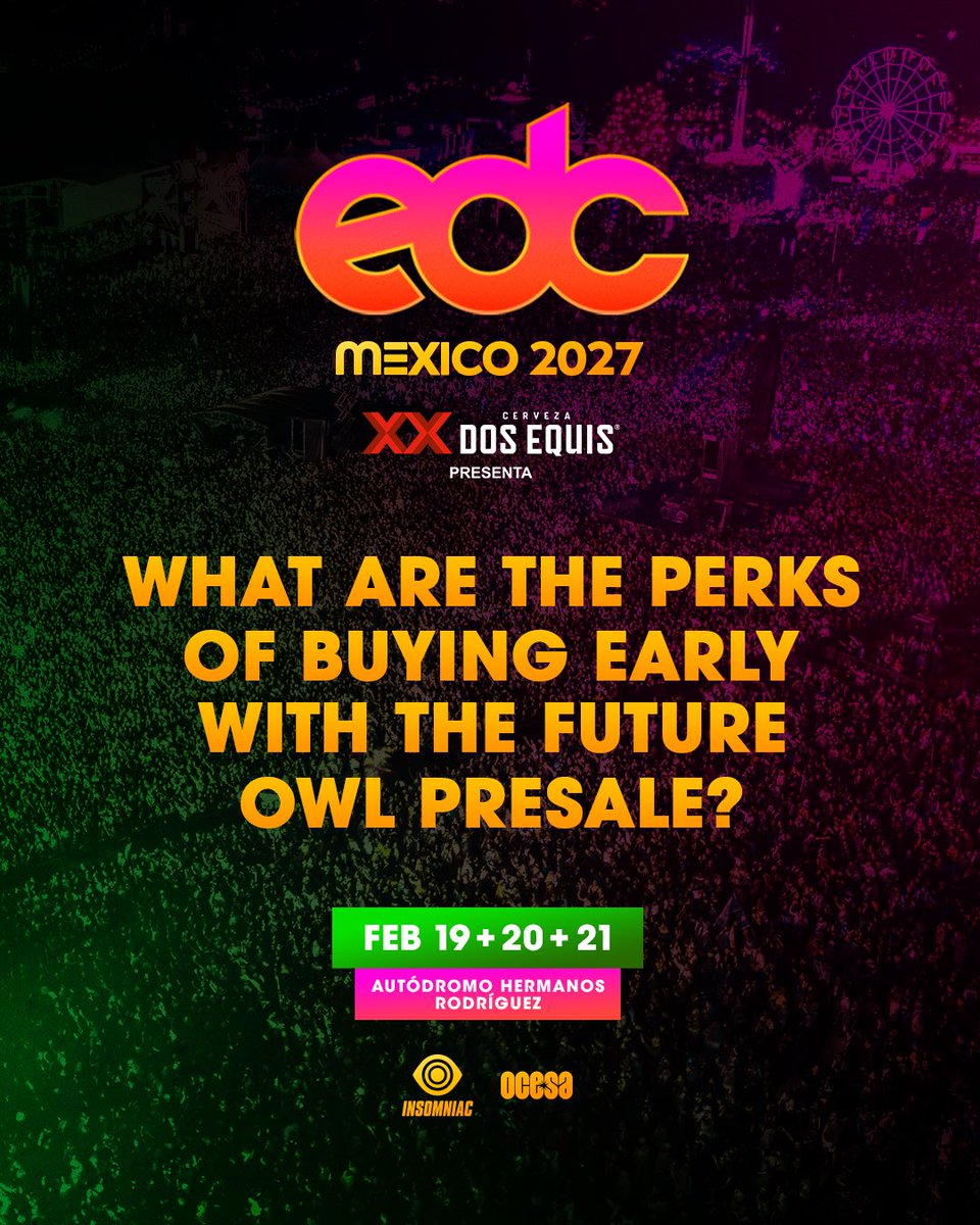 EDC Mexico tweet media