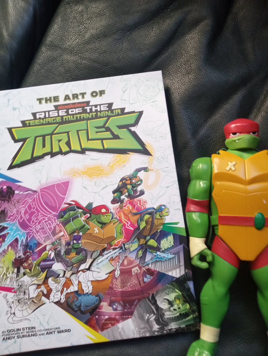 Dcat_Power's tweet image. #TheArtofRiseoftheTMNT @thecolinstein it came today and I got a RAPH #toycollection