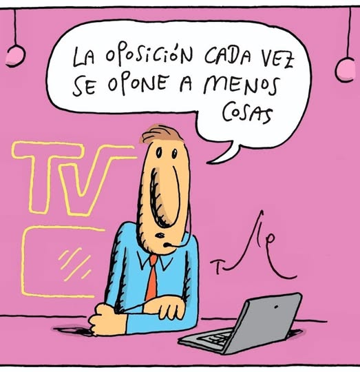 Se busca a la oposición chilena.