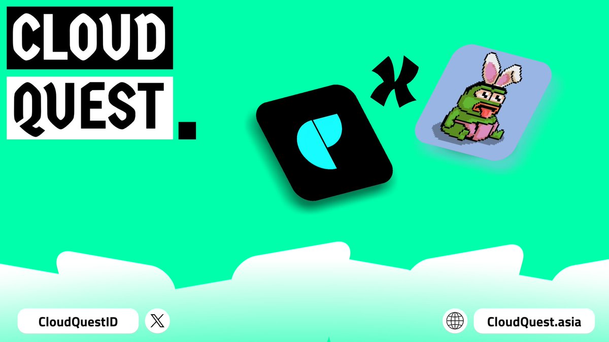 CloudQuestID's tweet photo. 🥁 Collaboration With @BebeNFTs

Rewards : 3 NFT ( Airdrop )

Bergabung Sekarang
https://t.co/p0j67kMuvD

— Follow @CloudQuestID &amp; @BebeNFTs
— Tag 2 Friends Kalian

Berakhir 12 Jam! https://t.co/HfgKc0HP7g