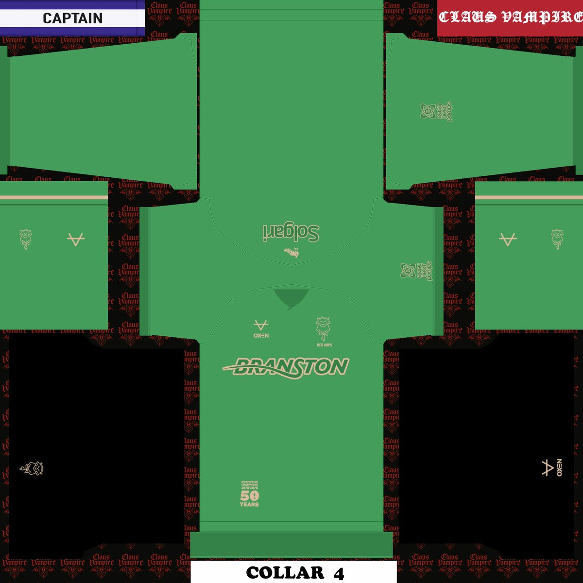 ClausVampire89's tweet image. QUICK REQUEST FROM MY FRIEND
@LStubkits
@LincolnCity_FC
@EFL
@PesUniverse
#eFootball #PES #kitmaker
@PesModding
@UMLmod
#eFootball2006 #PES2021
@play_eFootball
@PESMasterSite
SEASON 2025-26
KIT PACK  5 OF 8
ANNIVERSARY GK KIT
COLLAR 4
ALL AVAILABLE IN THE DRIVE
SECTION CLUB 25-26