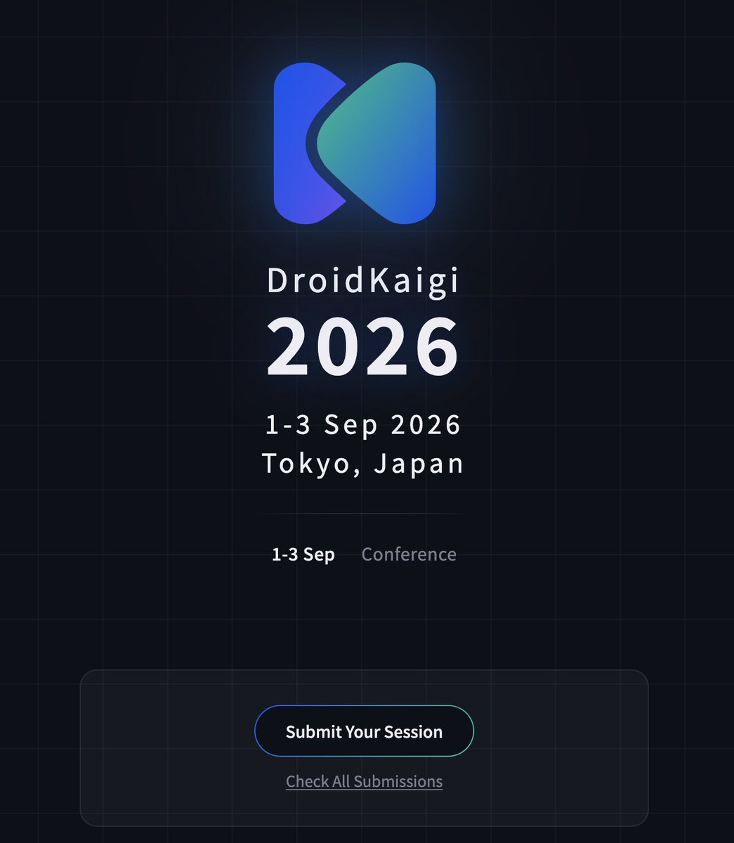DroidKaigi tweet media