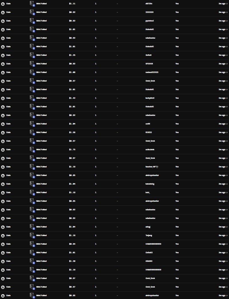 Mint failed tweet media