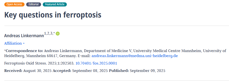 Ferroptosis and Oxidative Stress tweet media