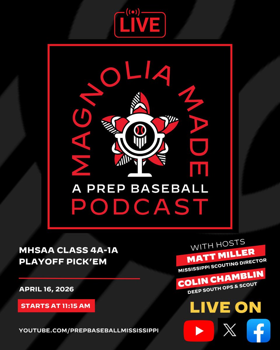 Prep Baseball Mississippi tweet media