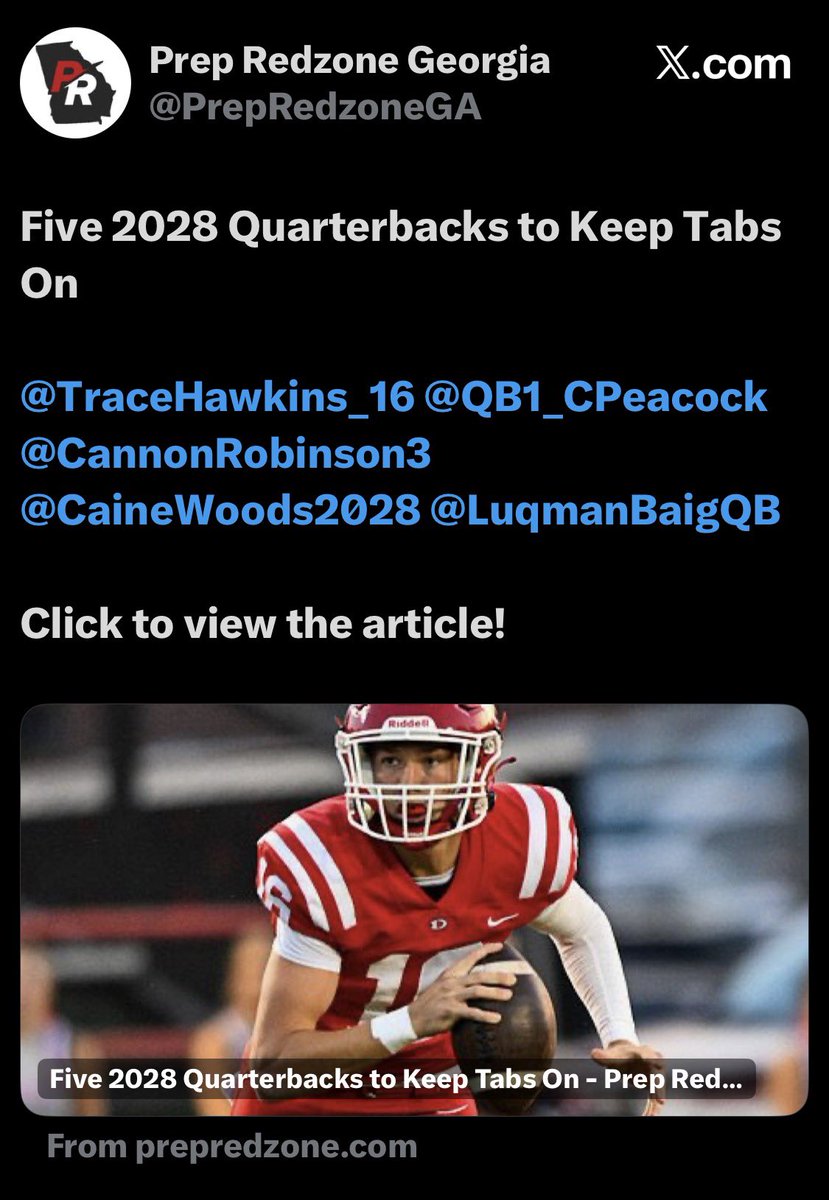 Luqman Baig - ‘28 Dual Threat QB tweet media