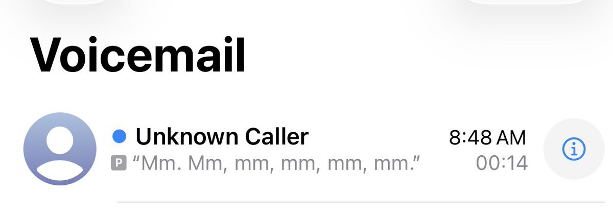 missed a call from the Crash Test Dummies this morning