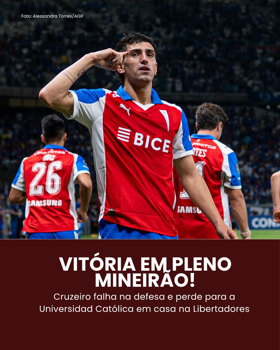 PlanetaMaker3D's tweet photo. 🚨 VITÓRIA EM PLENO MINEIRÃO!

Universidad Católica aproveita falhas e vence o Cruzeiro fora de casa na Libertadores

➡️ https://t.co/6J4oCv8RtI

Foto: Alessandra Torres/AGIF https://t.co/Fl7bdMmMSl