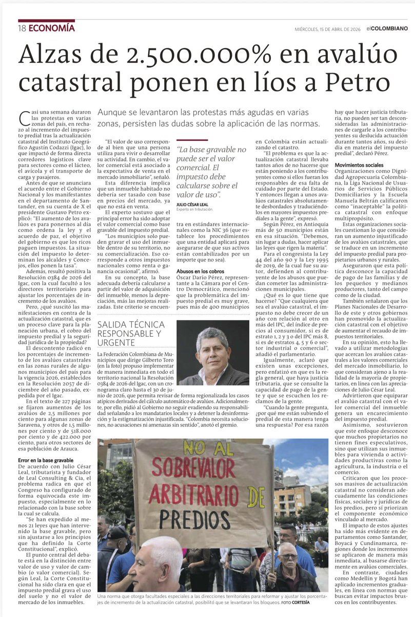 lealconsulting's tweet photo. @elcolombiano entrevista publicada hoy. https://t.co/EMkfoZEOpU