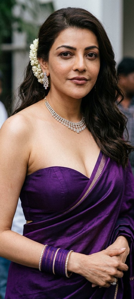Jeni__Vijay's tweet image. Morning mood : Kajal Aggarwal in saree… setting the vibe on fire😻 🔥
#KajalAggarwal #Kajal